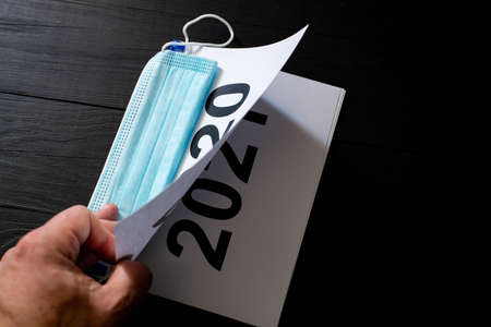 2021 is coming. New year concept.の写真素材