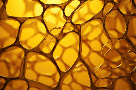 Delve into the world of abstraction with this captivating image, where lines and shapes echo cellular formations, creating a visual symphony that bridges the abstract and the biologicalの素材