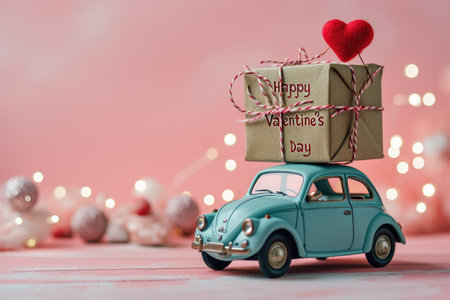 Heartfelt message: "Happy Valentine's Day" adds sentimentの素材