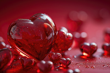 Love and affection: Commonly used for romantic occasionsの素材