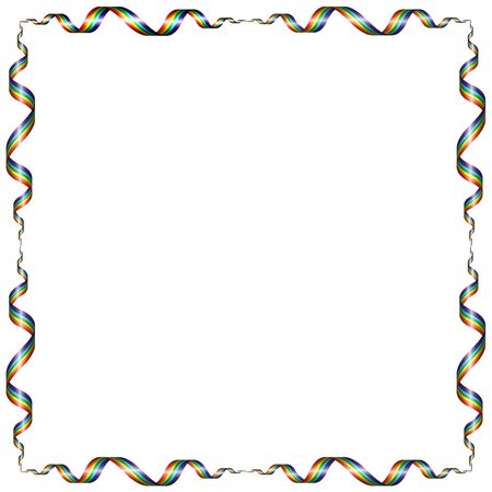 frame from a rainbowのイラスト素材