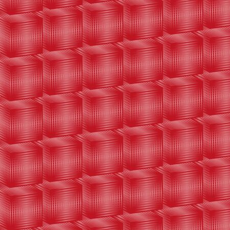 red cubesのイラスト素材