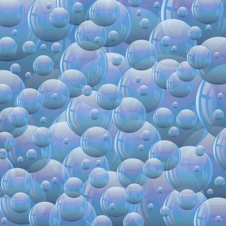 air bubblesのイラスト素材