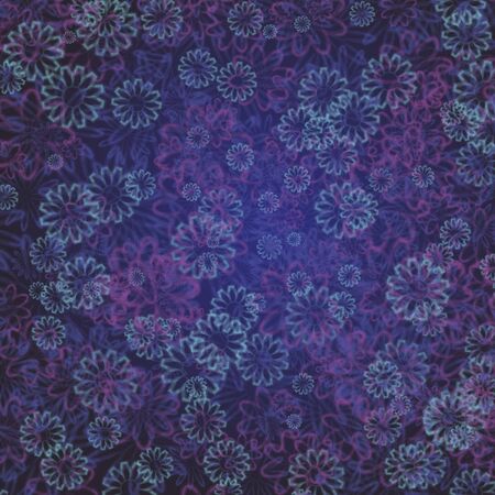 color flowersのイラスト素材
