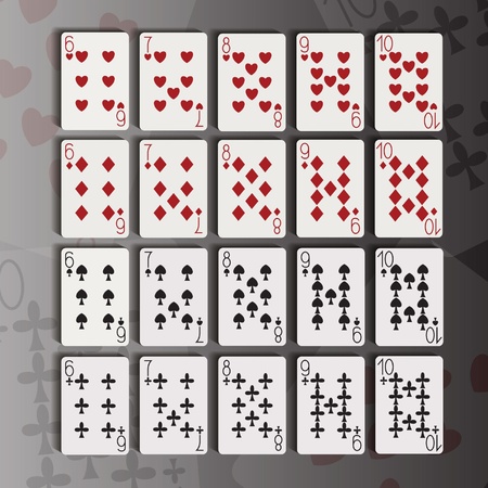 all cardsのイラスト素材