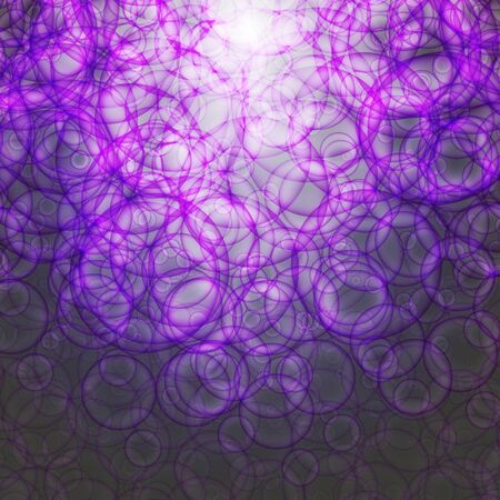 bright bubbles on a black backgroundのイラスト素材