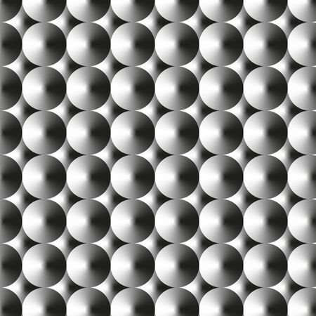 gray circles on a gray backgroundのイラスト素材