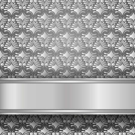 paper pattern with a tape on a gray backgroundのイラスト素材