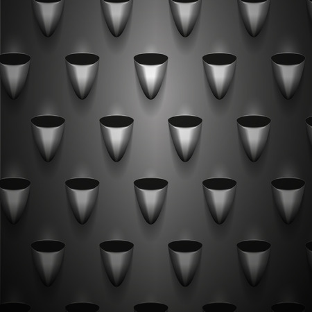 metal grater on a black backgroundのイラスト素材