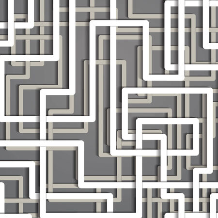 paper strips on a gray backgroundのイラスト素材