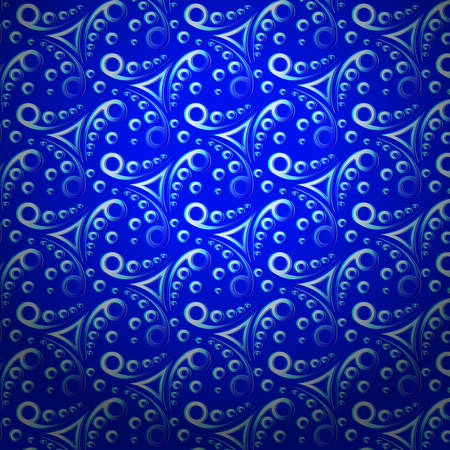 paper blue pattern on a gray backgroundのイラスト素材