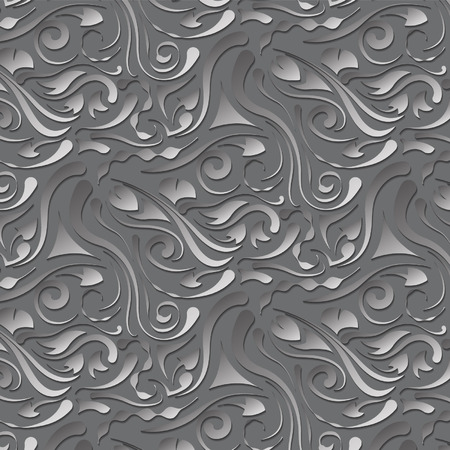 gray volume pattern on a gray backgroundのイラスト素材