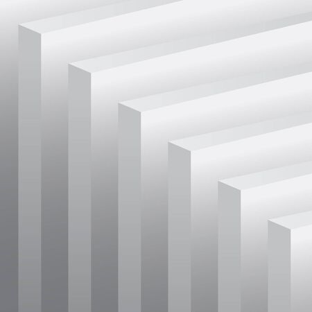 gray walls on a gray backgroundのイラスト素材