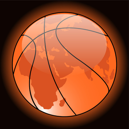 basketball planet - vectorのイラスト素材