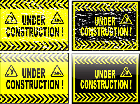 under constructionのイラスト素材