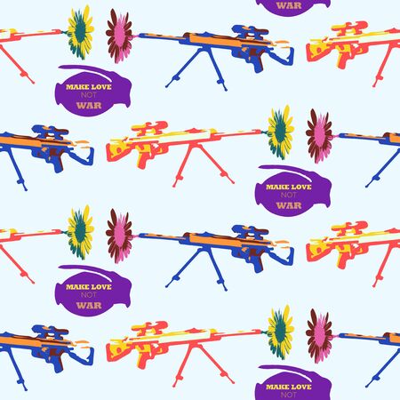 Hand drawn pop art  seamles patternのイラスト素材