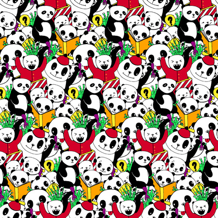 Handmade hand lettering and doodles elements background. Vector illustrationのイラスト素材