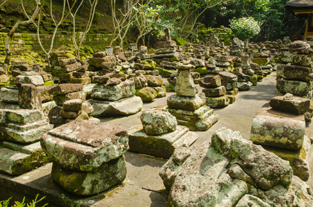 Goa Gajah, Elephant Cave - Bali, Indonesiaの写真素材