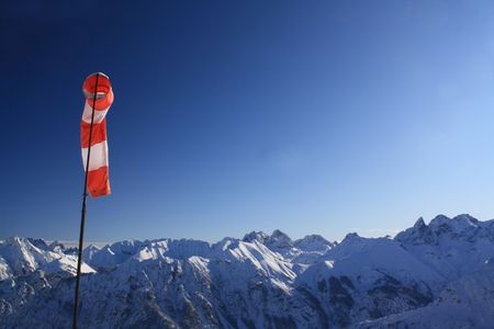 A panorama on a mountain