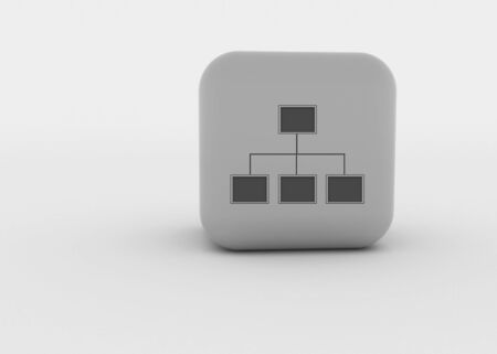 a 3d made cube with engraving