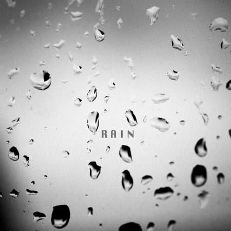 rain on windowの写真素材