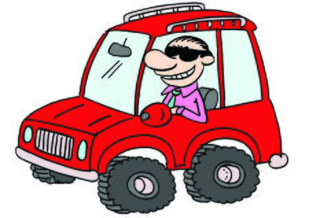 red carのイラスト素材