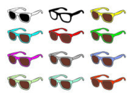 Glassesのイラスト素材