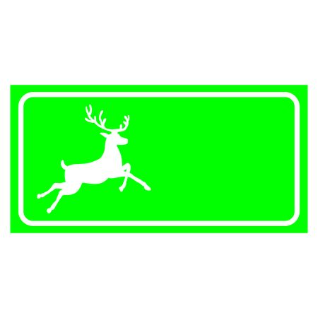 Beware of the Deerのイラスト素材
