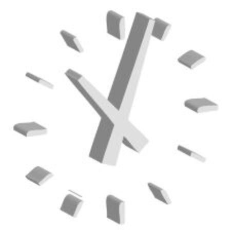 wall clockのイラスト素材