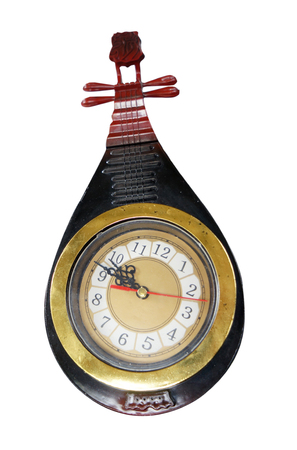 Wall clock violin