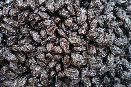 dried grapesの写真素材