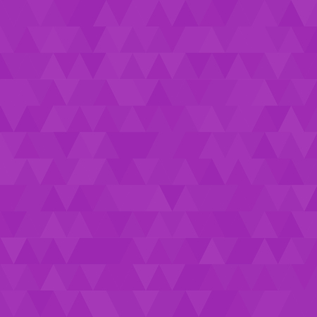 Seamless colored triangle pattern. Vector purple pattern.