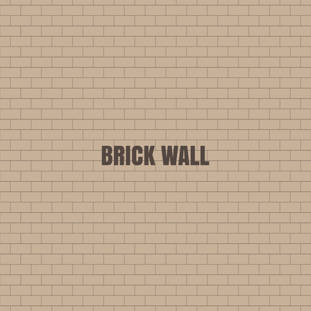 Brick wall with place for text. Vector illustration.のイラスト素材