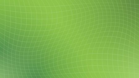Abstract green background. Grid, lines and gradients. Vector illustration.のイラスト素材