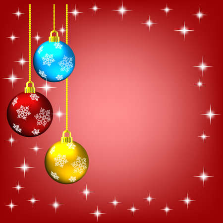 Christmas ornamentのイラスト素材