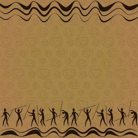 Africa style designのイラスト素材