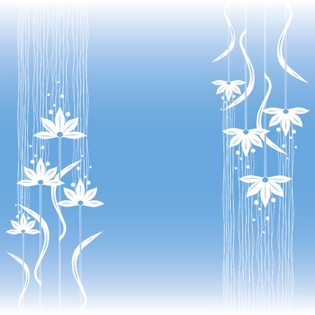 gentle decorative floral background.のイラスト素材