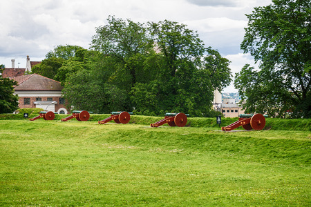 Cannons in Osloのeditorial素材