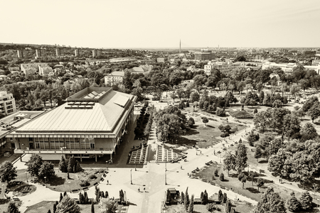 Belgrade, Serbia 11/09/2017: national library of Belgradeのeditorial素材