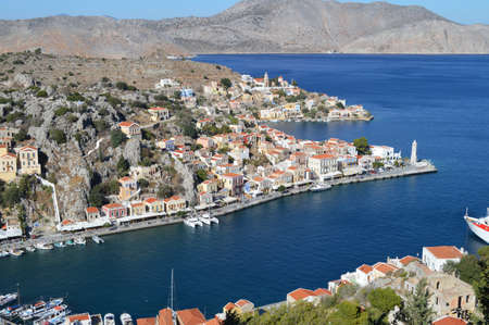 The picturesque island of Simi in the Dodecanese