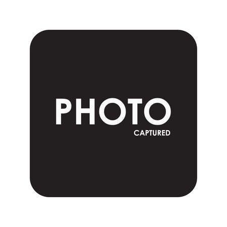 Black and White Photography logo vector designのイラスト素材