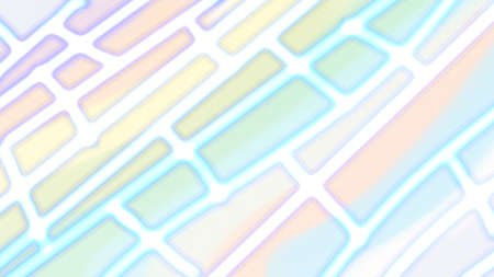 Digital multicolor path gradient surface background, computer generated optical holographic...