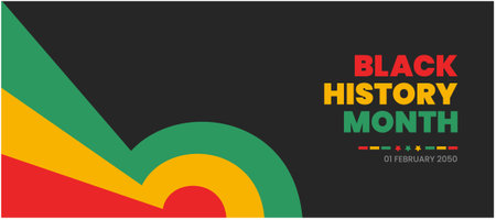 black history month background. black history month 2023 background. African American History or Black History Month. Celebrated annually in February in the USA, Canada.のイラスト素材