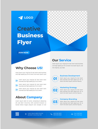 digital marketing Corporate business flyer template design. digital marketing agency flyer, business marketing flyer set, grow your business digital marketing  flyerのイラスト素材
