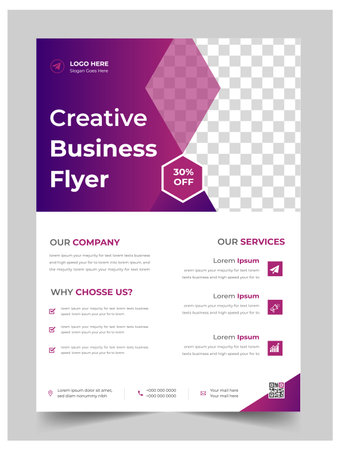 digital marketing Corporate business flyer template design. digital marketing agency flyer, business marketing flyer set, grow your business digital marketing  flyerのイラスト素材