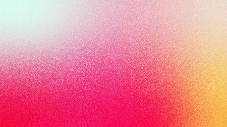 Abstract colorful grainy texture gradient background. Colorful digital background with grain soft...
