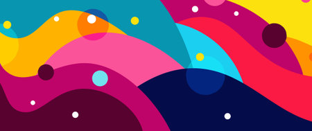 Colorful abstract background. Vector illustration. Can be used for wallpaper, web page background, web banners.のイラスト素材