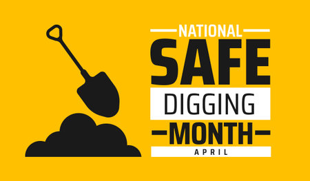 Vector illustration of a concept for International Day of Mining, Earth Day.のイラスト素材