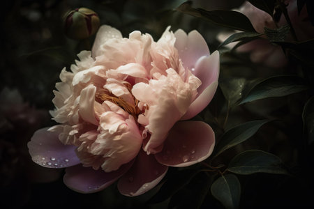Enchanting Pink Floral Wonderland AIの素材