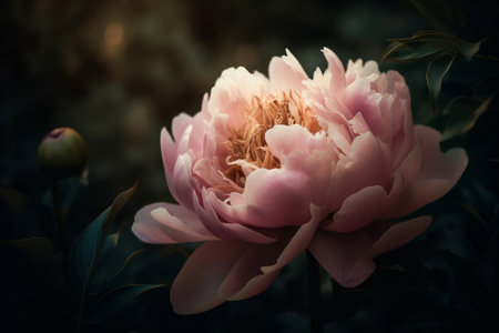 Enchanting Pink Floral Wonderland AIの素材